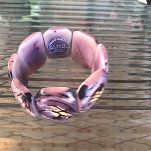 Tagua Jewelry - Tagua Nut Bracelet Lavender Tagua Jewelry - Tagua Nut Bracelet Lavender